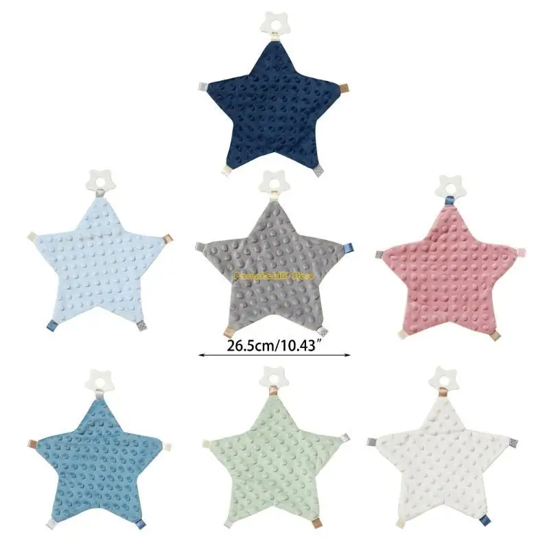 بطانية WXTD للرضع مريحة أثناء النوم والرضاعة، لعبة منشفة قطنية للأطفال الصغار من القطيفة #6