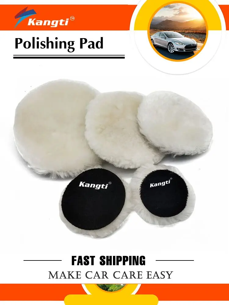 Wool Polishing Pad car polishing pad 3\