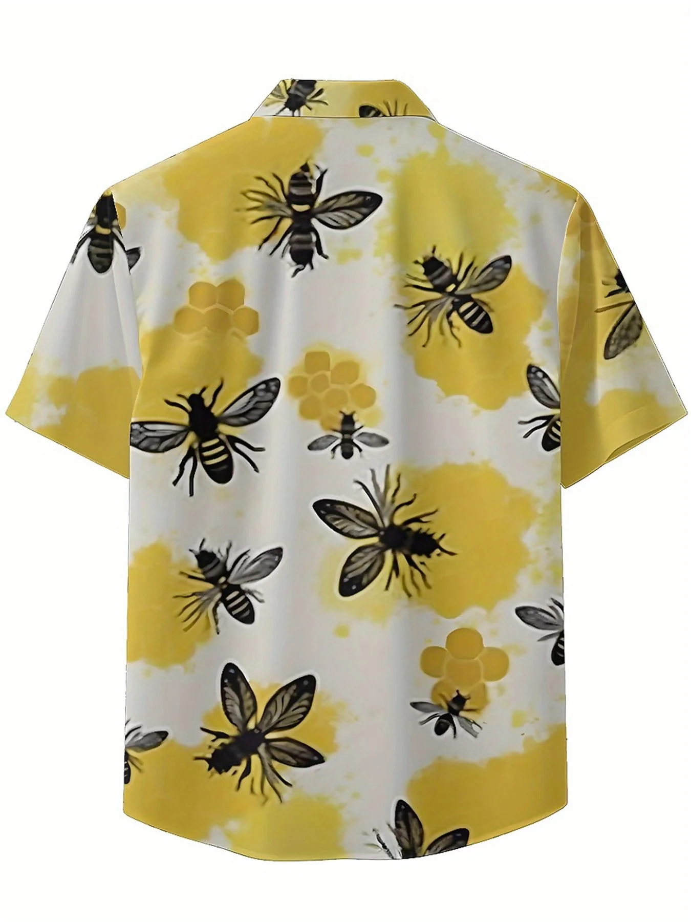 Camisas hawaianas de talla grande para hombreEstadas y hivespattern, camisetas casuales de verano, adecuadas para exteriores y fiestas, ropa de calle