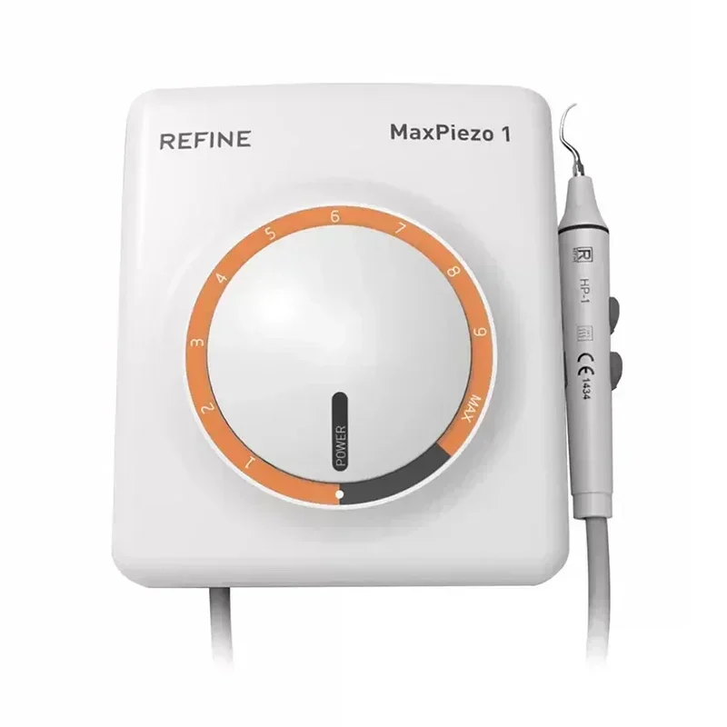 Refine MAX Piezo 1เครื่องทำความสะอาดฟันอัลตราโซนิคใช้เทคโนโลยีเพื่อสลายคราบหินปูนหินปูนคราบสกปรกโดยไม่ใช้ความร้อนหรือรู้สึกไม่สบาย