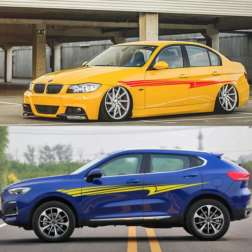 

Car Stripe Stickers Vinyl Film Decals For Audi BMW Ford Volkswagen Toyota Renault Peugeot Mercedes Honda Universal Accessories