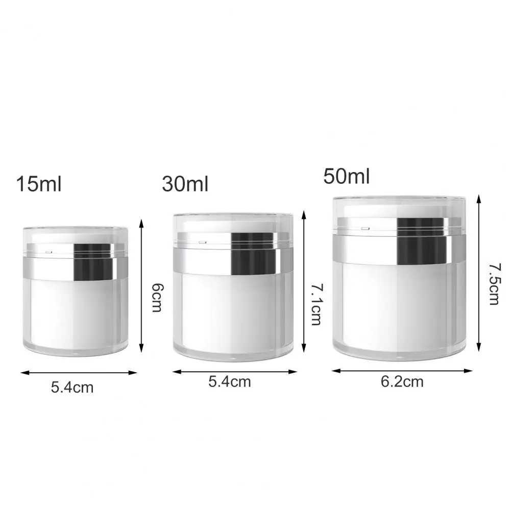 15ml/30ml/50ml Cream Bottle Easy to Carry BPA Free Eye Cream Dispenser Skin Sare Products Bottle for Business Trip