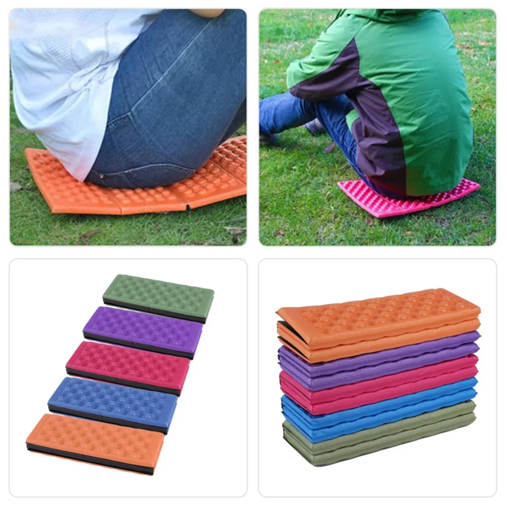 

Portable Mattress Picnic Pad Waterproof Foldable Seat for Adults Stadium Cushion Purple Outdoor Mats