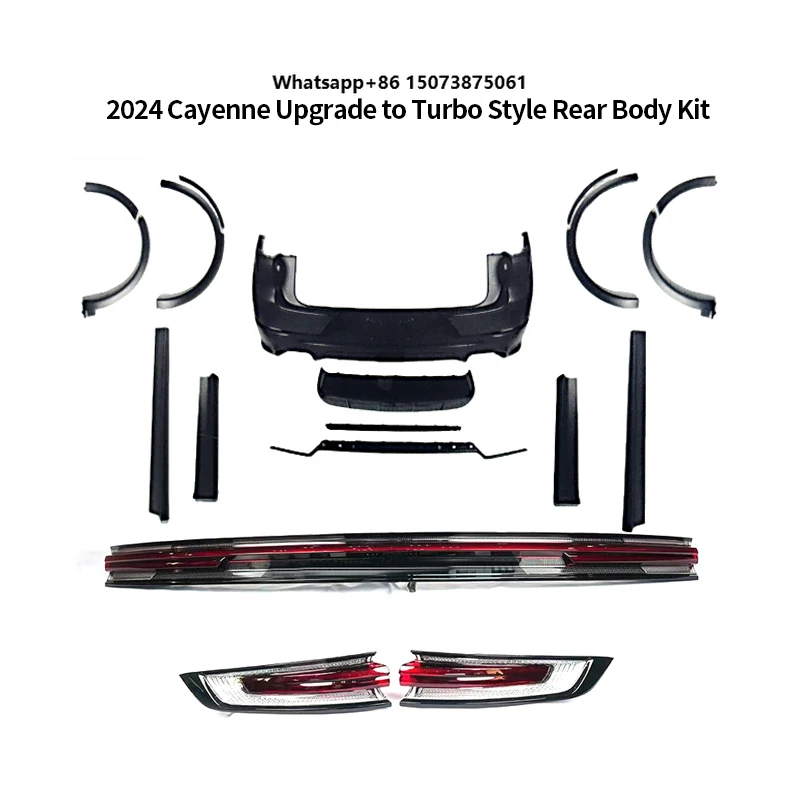 

Full Set PP Material Rear Bumper & Light RedFit Turbo with Easy Installation 2018-2024