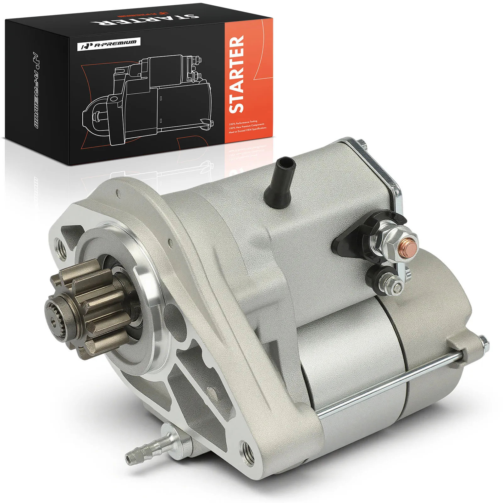 A-Premium Starter Motor for Land Rover LR4 Range Rover Sport 2010-2013 Range Rover 2010-2012