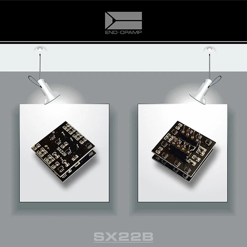 SX22B wysokiej jakości dyskretny podwójny układ wzmacniacza operacyjnego zintegrowany moduł obwodu płyta front-end zastępuje 4558d