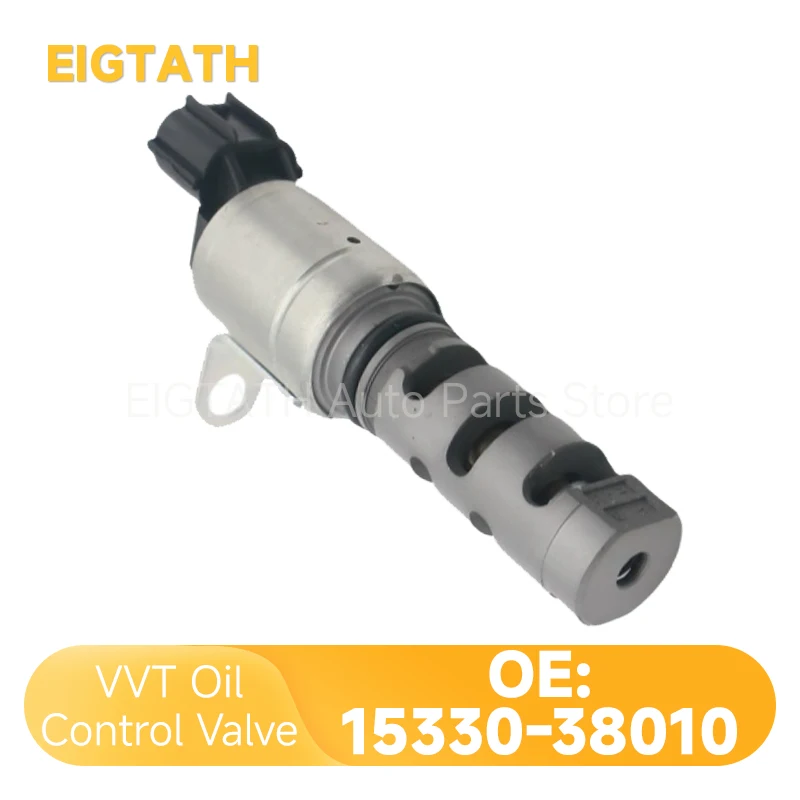 Válvula de Control de aceite 15330-38010, solenoide de sincronización Variable VVT para Toyota Tundra XK50 Sequoia XK60 Lexus LX570, piezas de coche 15330-0S010