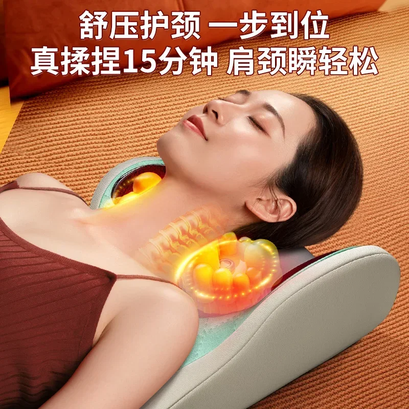 Electric Hammer Massager - Cushion for Back, Waist, Cervical Vertebra, Shoulder & Neck Kneading