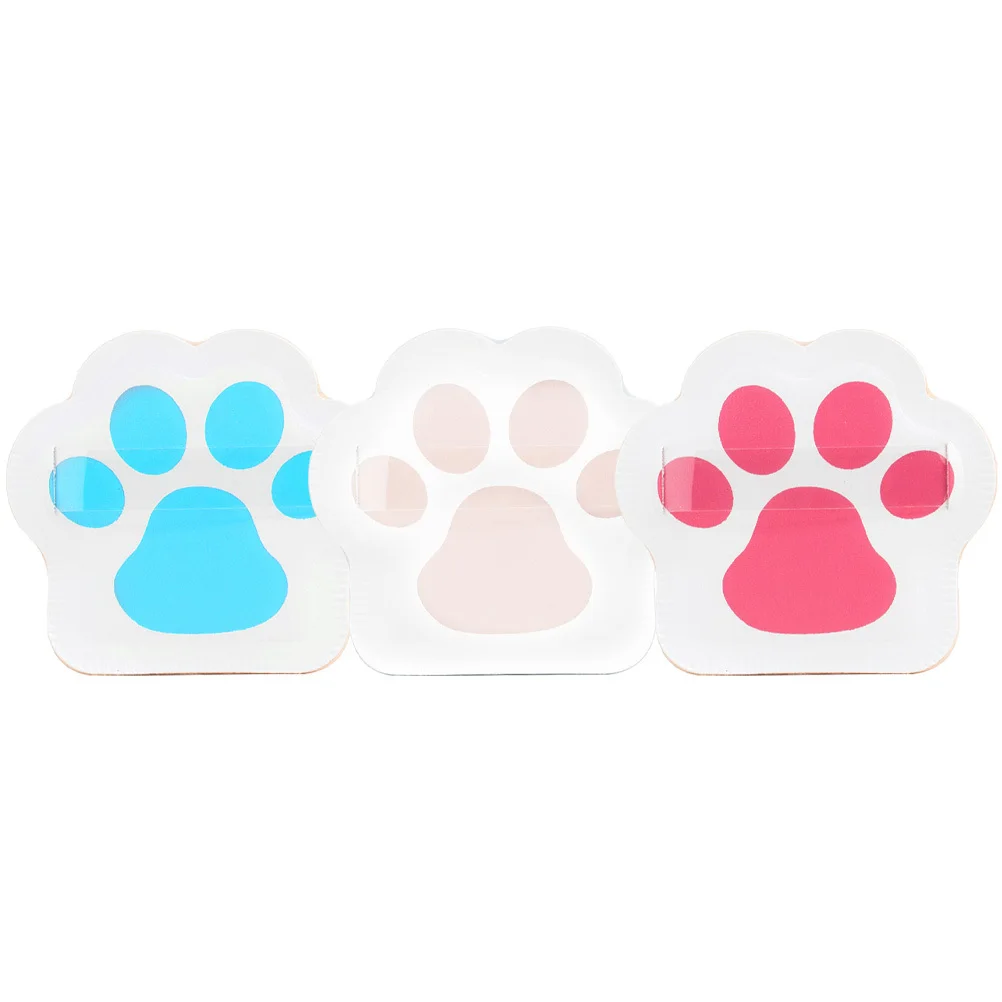 3 uds cojín de maquillaje en polvo garra de gato base almohadillas de maquillaje aplicador de mezcla suministros cosméticos en polvo
