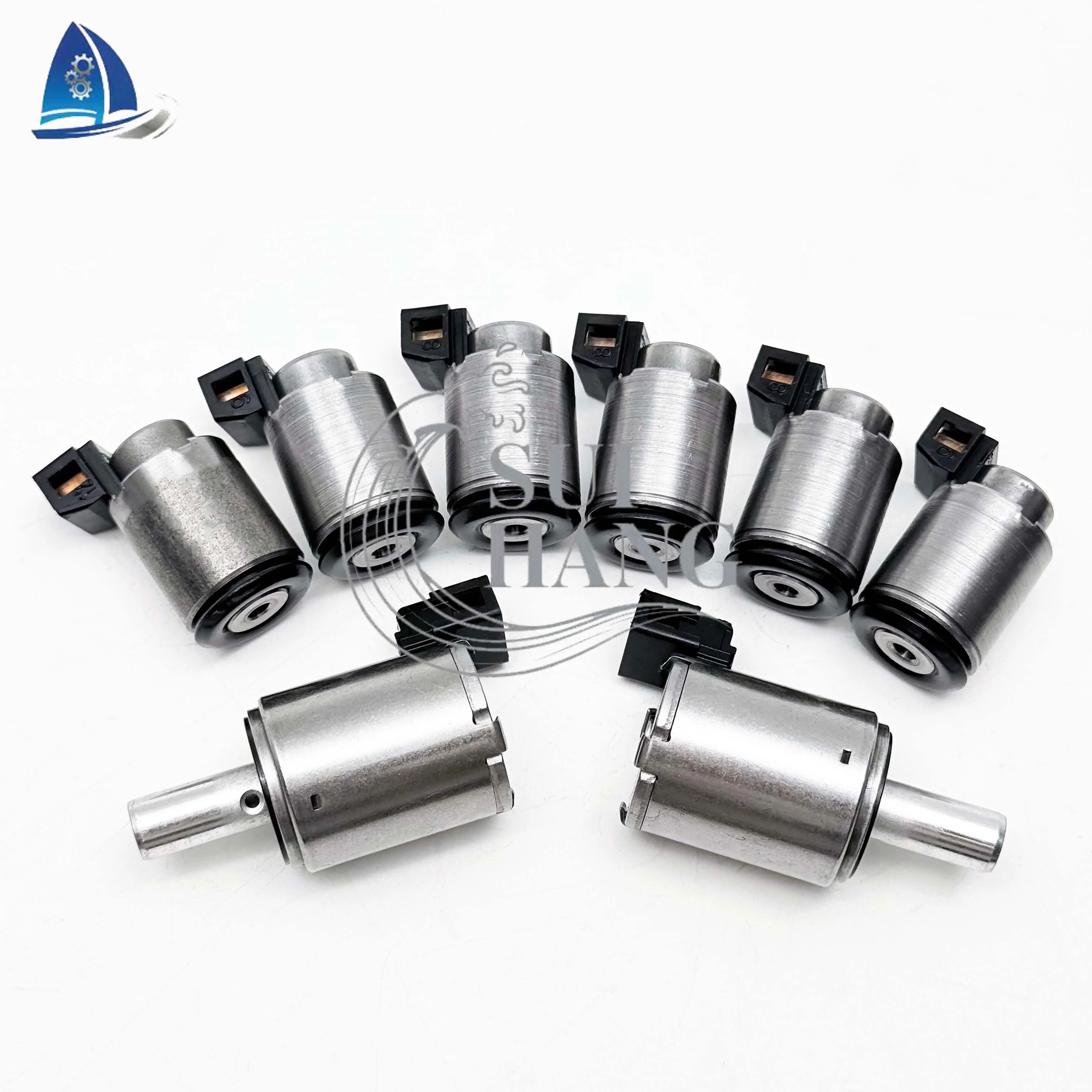 Transmission Valve Body Solenoid Kit (8Pcs) Compatible with Citroen Beringo C2/C3/C4/C5/C8, Peugeot & Renault AL4 DPO Gearbox 77