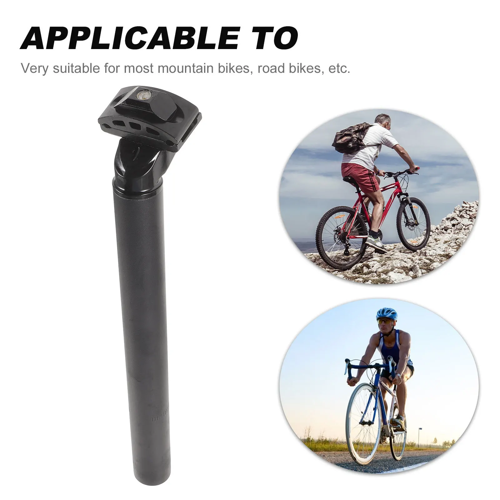 

Aluminum Alloy Seat Post Lightweight Bike Seatpost For Road Bicycle Replacement Adjustable Seat Tube Adapter