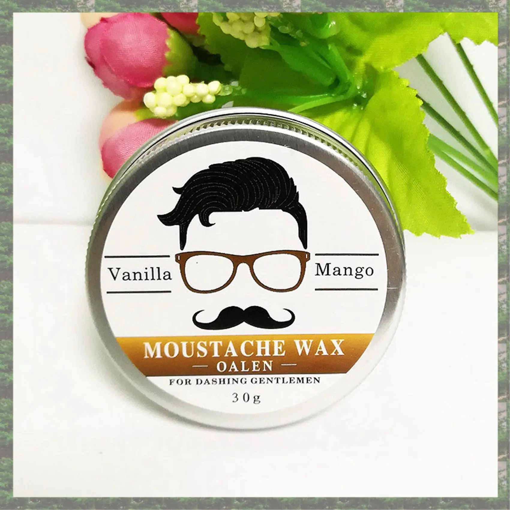 

X17A 2025 NEW-2X Lanthome Male Beard Wax Attractive Mustache Moustache Nourishing Beard Care Improve Messy Sparseness Cream 30G
