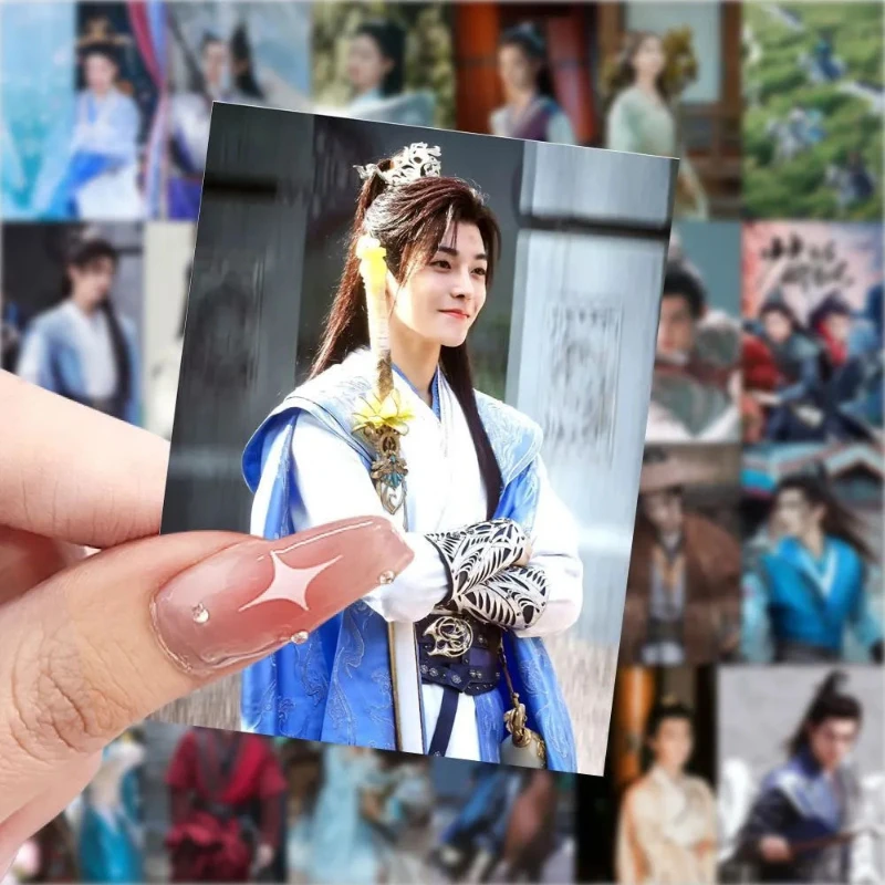 60PC/SET Hou Minghao Neo Poster Stickers TV Dashing Youth Bai Li Dong Jun Drama Stills Hand Account Materials Notebook Phone DIY