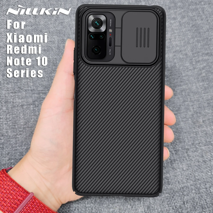 

for Xiaomi Redmi Note 10 Pro Case Nillkin CamShield lens Slim Slide Camera Protection Cover for Xiaomi Redmi Note 10 Pro Max