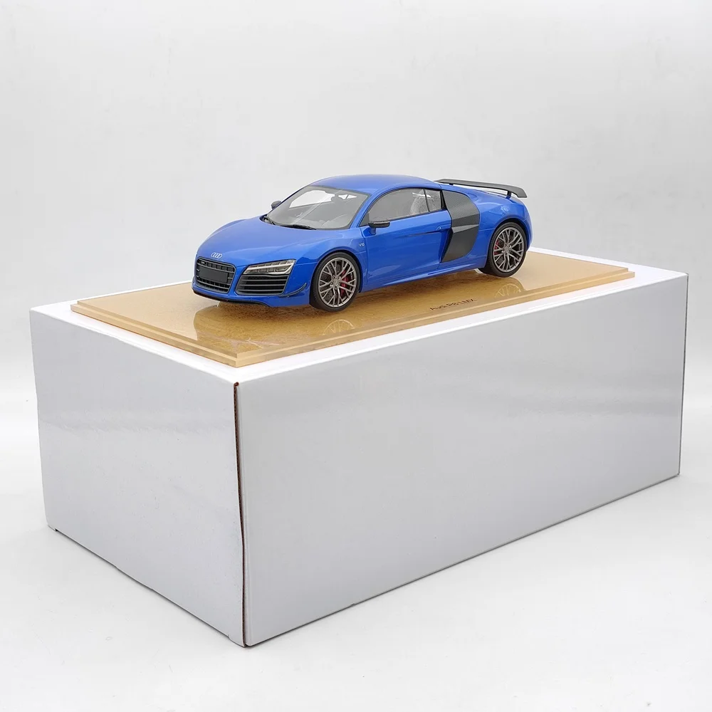 DNA Collectibles 1/18 R8 LMX 2014 Blue DNA000031 Resin Model Car Limited Collection Auto Gift