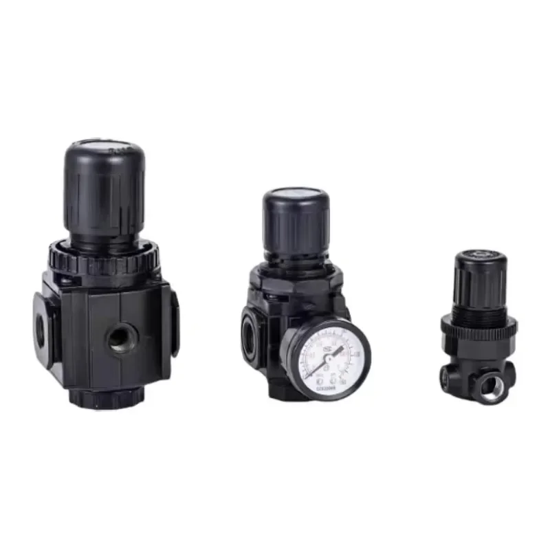 4Z Series Compact Zinc Air Pneumatic Regulator 3/8 Port Dimensions