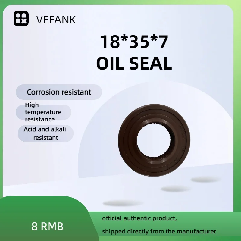 

HTGR 18×35×7 Rubber Oil Seal (NBR) — High-Wear-Resistance Shaft Seal for Automotive Wheel Hubs and Transmissions
