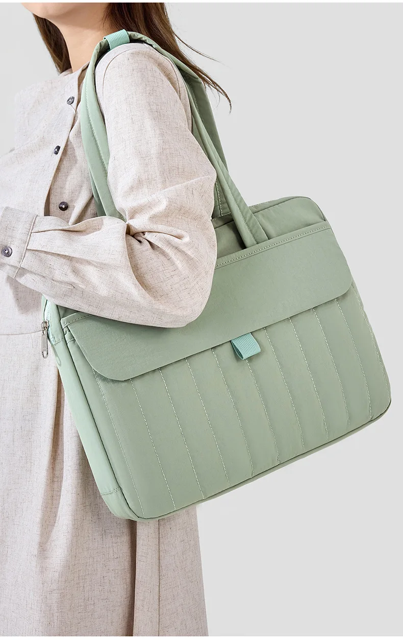 Laptop Shoulder Bag Protective Carrying Case For Macbook Air 13 14 15.6 16 Inch ASUS Lenovo Dell Xiaomi Huawei Handbag