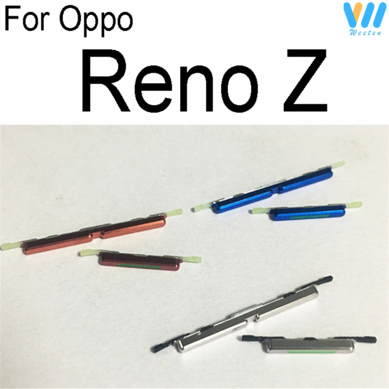 For OPPO Reno 2 Z 2Z 2F Power Volume Buttons ON OFF Power Volume Button Up Down Side Keypads Flex Cable Replacement Repair Parts