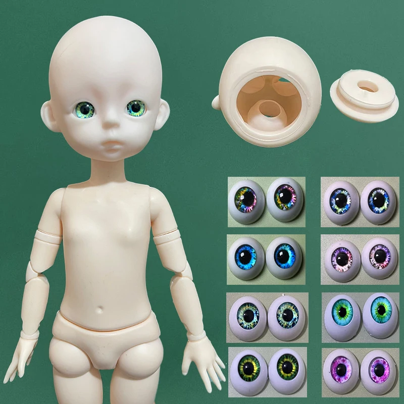 Open Head 1/6 Bjd Doll Makeup Doll Head or Whole Doll 30cm Doll DIY Handmade Dolls Kids Toy Girls Doll