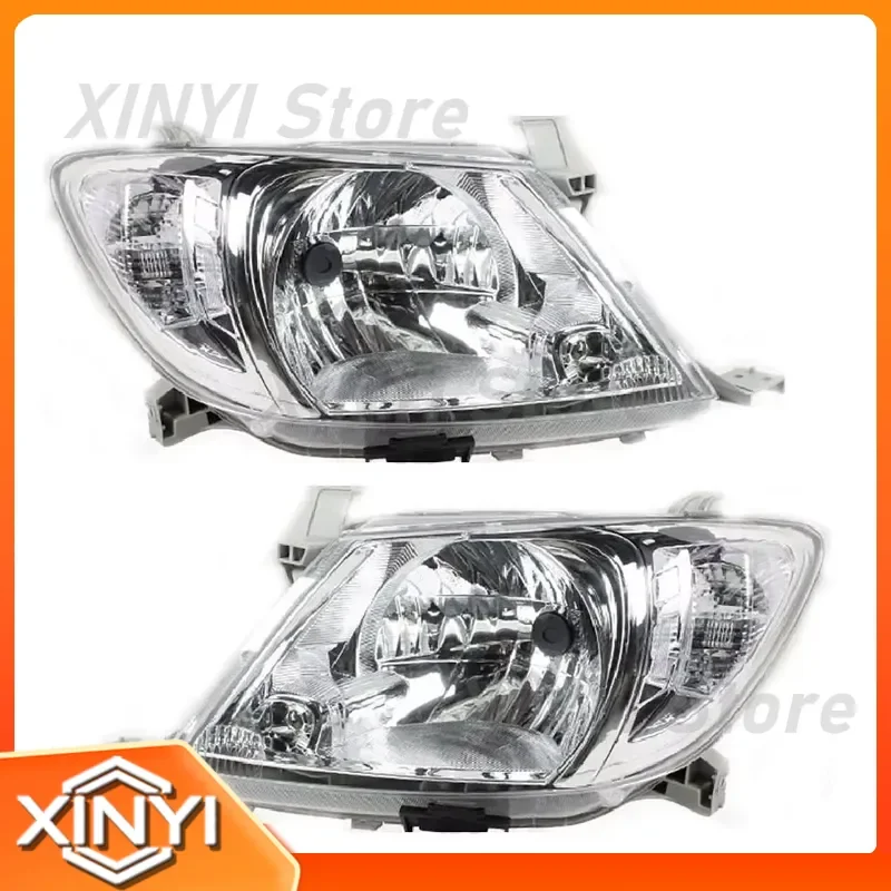 Headlight Assembly for Toyota Hilux 2008 2009 2010 2011 2012 Head Lamp Housing Without Bulb