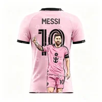 2026 Messi No.10 Football Jersey Match & Training Kit Summer Sports Men's T-Shirt Children's Clothing Tee Y2k Woman 4