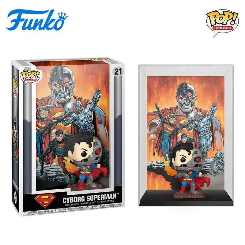 Funko POP DC Cyborg Superman Iron Spider 20#21#19#67 Action Figure Collectible Model Ornaments Toys for Boys Girls Gift - Image 3
