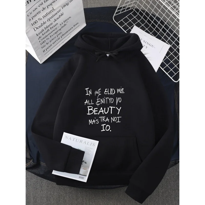 Men's Hoodie Black …