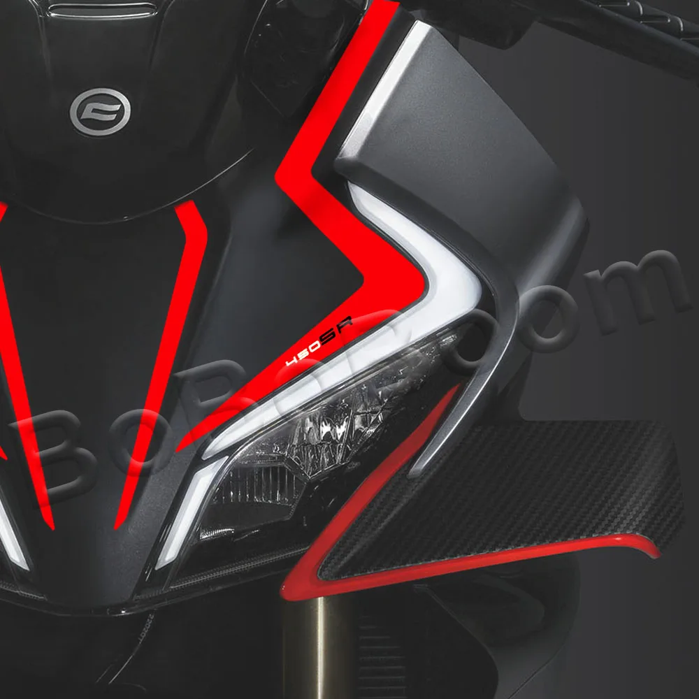 

Reflective Motorcycle Front Fairing Sticker Decoration Stripe Decal Accessories Waterproof For CFMOTO 450SR cfmoto 450sr