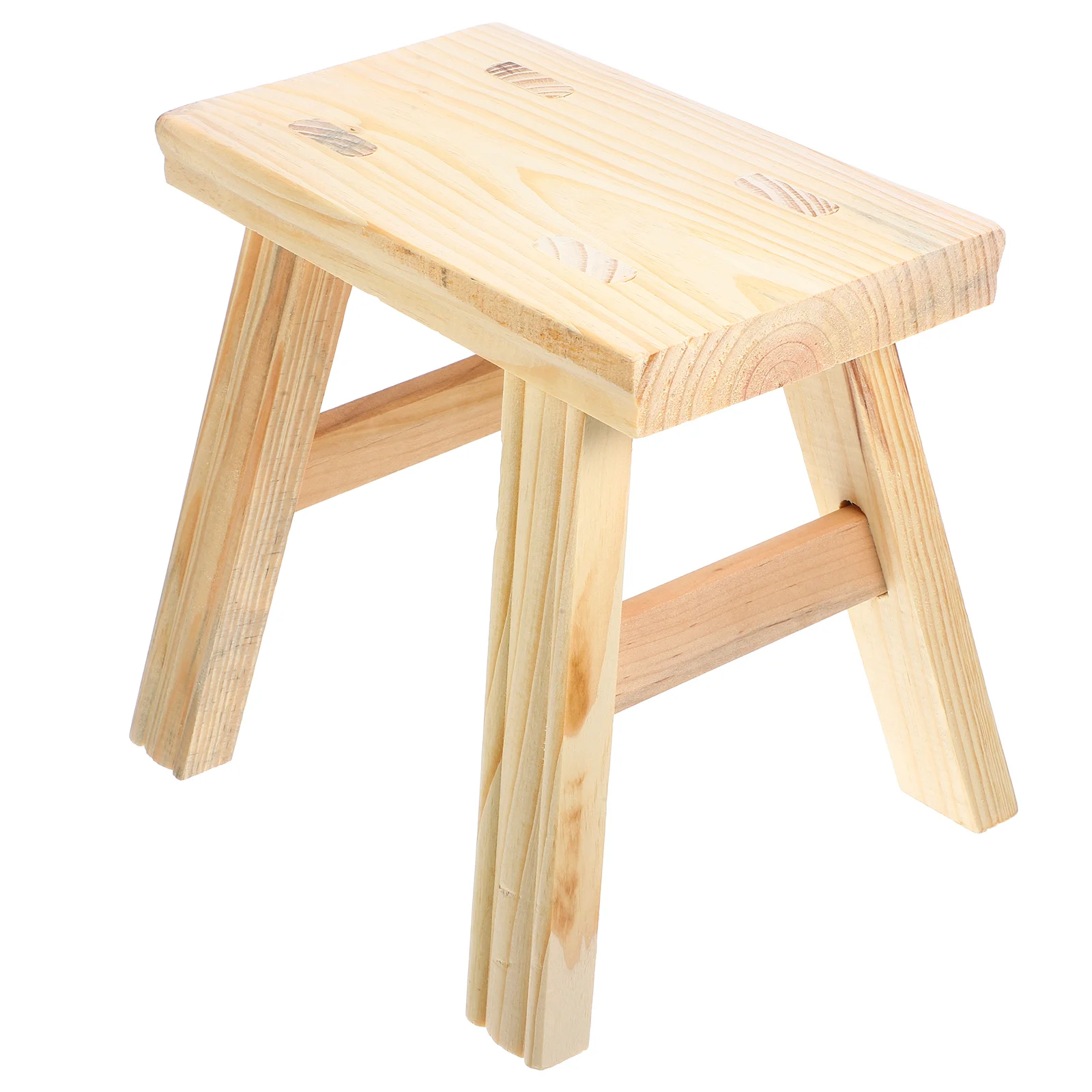 

Solid Wood Bench Kids Stepping StoolToddler Step Bathroom SinkWooden Bedroom Shoe FittingKitchen StepDressing Small