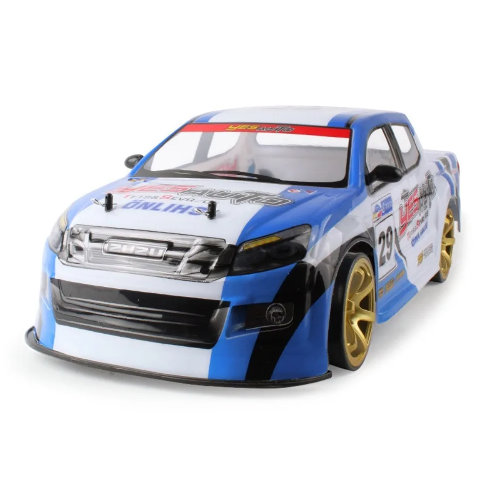 

High-Speed RC Drift Cars 1:10 Remote Control Car 2.4G Drift Dual Battery Life 4WD Racing RC Car 40-70 km/h With lights