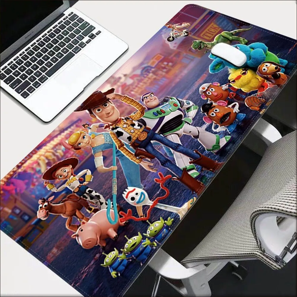 Disney toy story mousepad lindo grande mousepad para jogos l xl xxl gamer mouse pad tamanho para jogo teclado para gamer