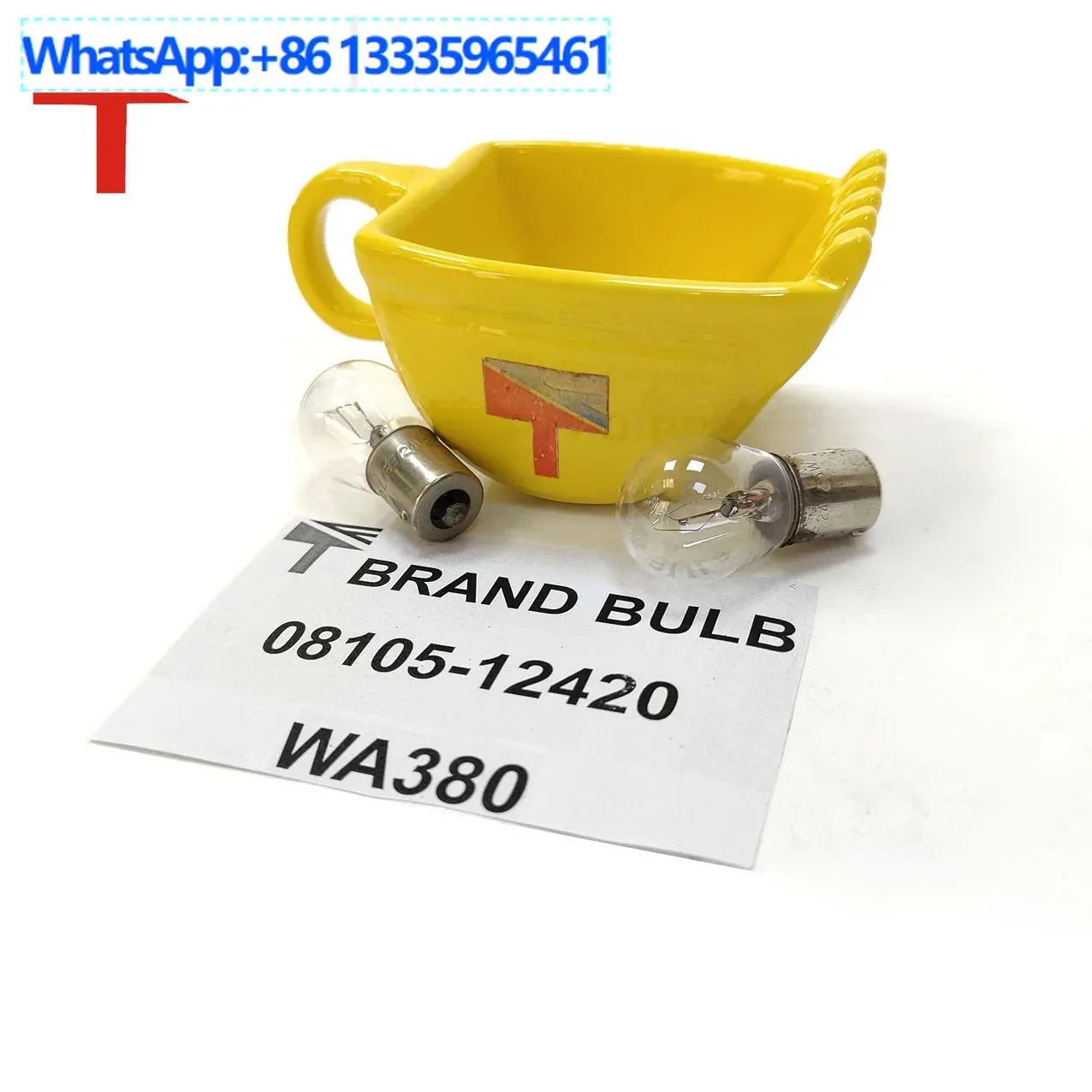 

4PCS bulb 08105-12420 suitable for construction machinery WA380 engine parts