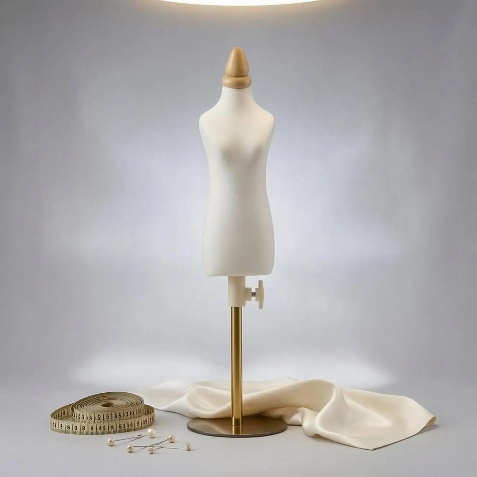 Mannequin for Teaching Adjustable Mini Dress Form Mannequin Sewing Display Stand for Fashion Design Studios