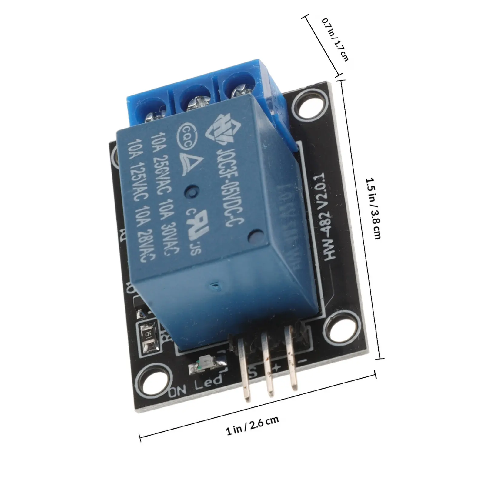 4Pcs Relay Module Single Channel Board Module Appliances Control Relay Compatible Arm Avr Control