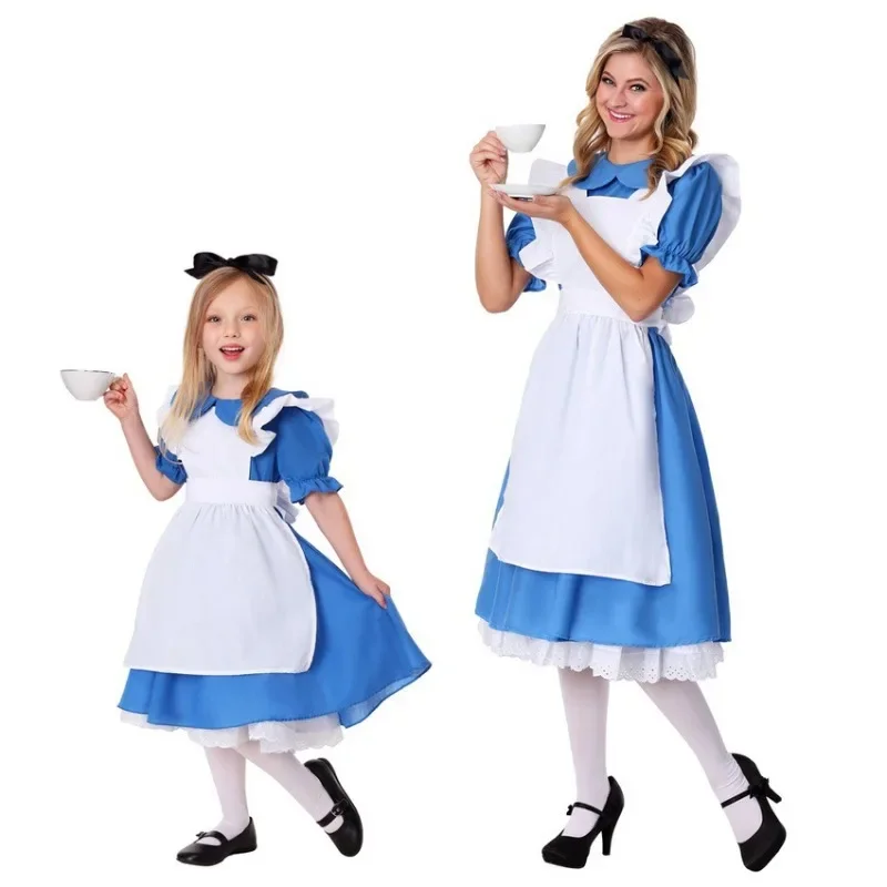 Carnival costumes for adults girls and children performance costumes stage costumes maid costumes maid costumes, role play