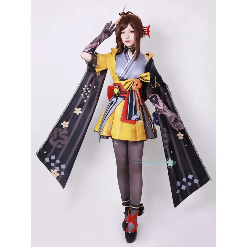 Chiori Cosplay jeu Genshinimpact Chiori impression 3D Cosplay Costume robe perruque chaussures Anime jeu de rôle carnaval fête vêtements