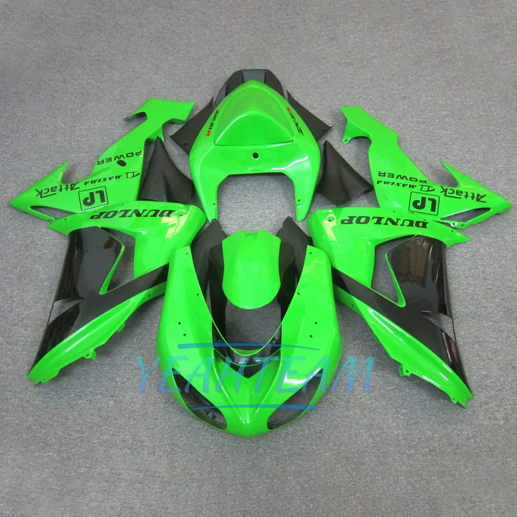 New Motorcycle Fairing Kits for Kawasaki ZX-10R 06 07 ZX10R 2006 2007 ZX 10R ABS Plastic 100% Fit Injection Mold Bodywork Set