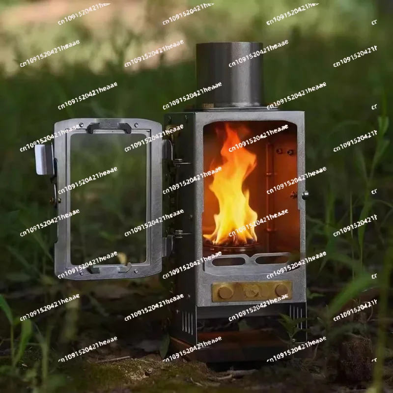 Suitable for camping desktop small fireplace indoor heating, tea boiling stove, aromatherapy stove