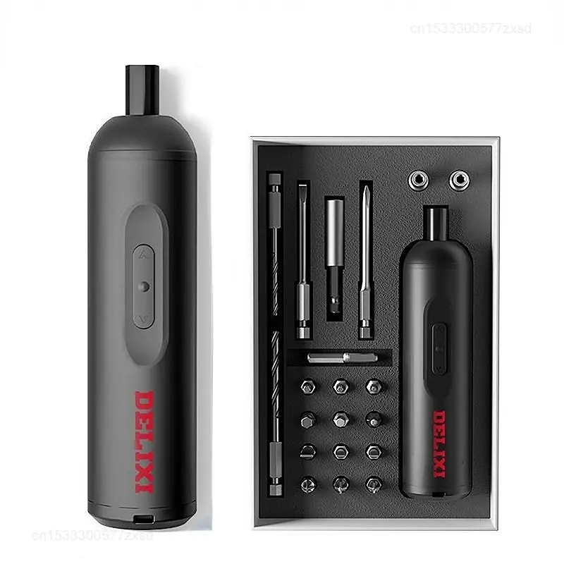 Xioami DELIXI Electric Screwdriver Rechargeable Mini Household Set Screwdriver Smart Cordless Screwdrivers Hand 21 Bit Sets Tool