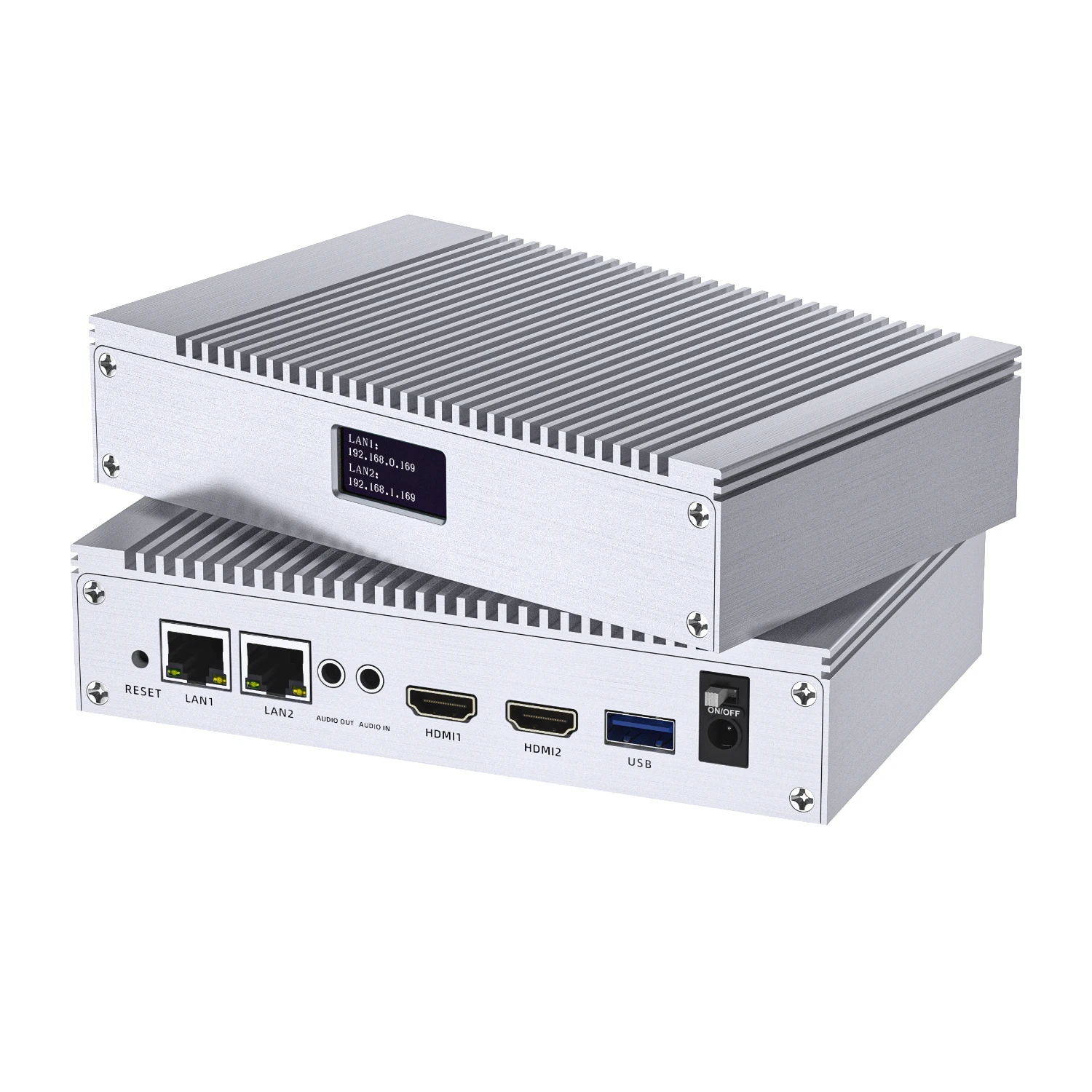 

Customizable 2 Channel 4k60 SRT UTP HTTP RTSP RTMP RTMPS HLS FLV UDP Video Decoder
