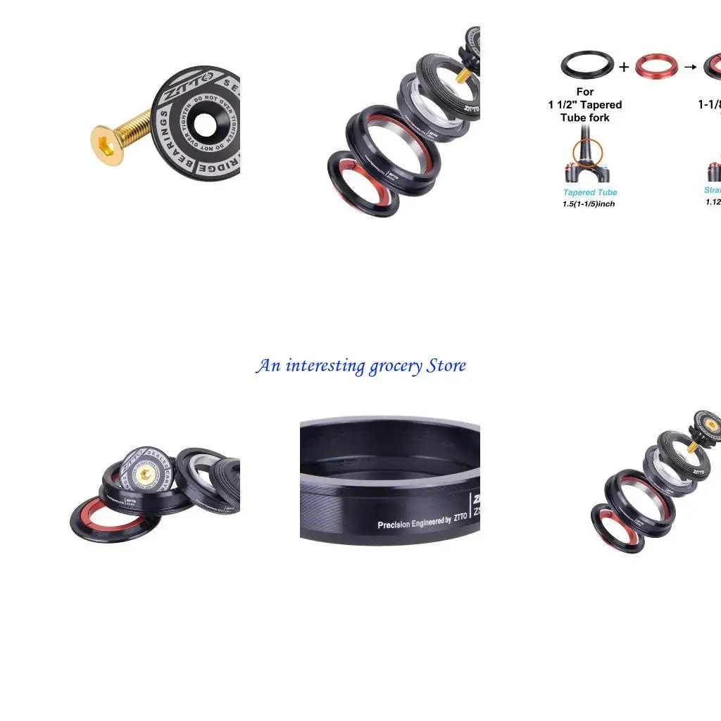 

652D MTB Road Bike ZS44/ZS56 Внешние конусы конические головки конусные конусные двойные набор чаши для велосипедных гарнитурных