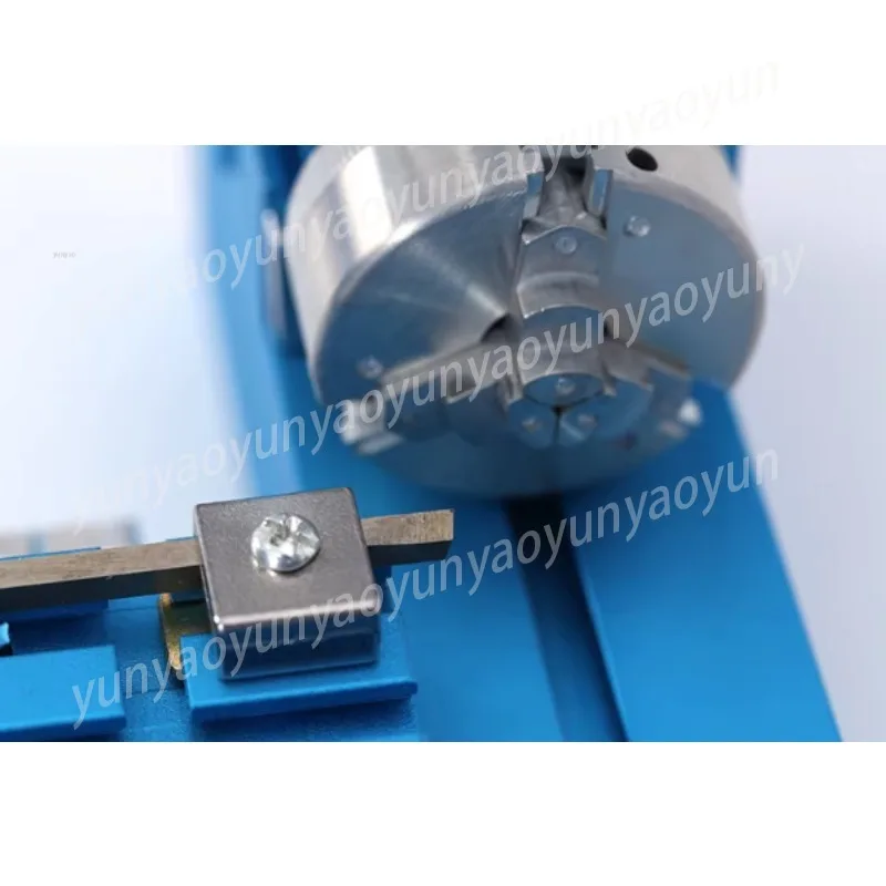 Mini Metal Lathe Machine Tool Student Safety Teaching Lathe Bench Top Metal Processing Educational Equipment