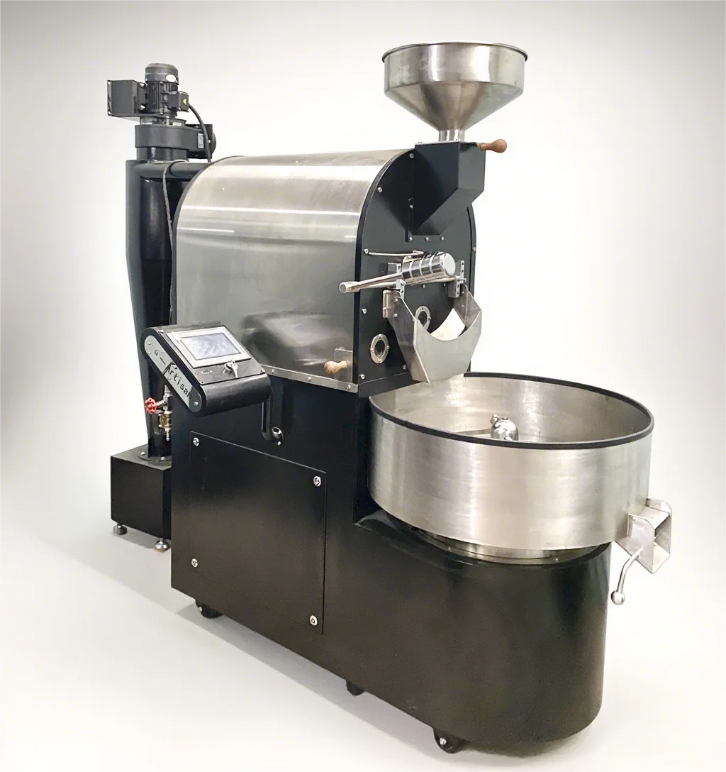 Wintop 2025 New Electric 6kg LPG Commercial Coffee Roasting Machine-Stainless Steel Artisan Household Car Outdoor Use