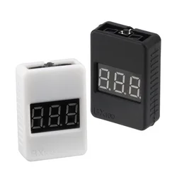 BX100 1-8S Lipo Battery Voltage Tester/ Low Voltage Buzzer Alarm/ Battery Voltage Checker with Dual Speakers
