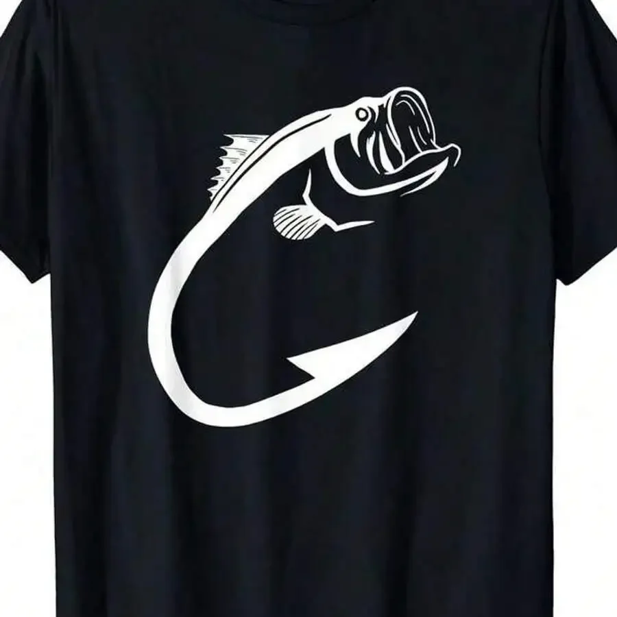 [Soft Cotton] Men's Soft Cotton Plus Size Casual T-Shirt | Black, 180g | Breathable, Machine Washable | Everyday Wear | Suitable