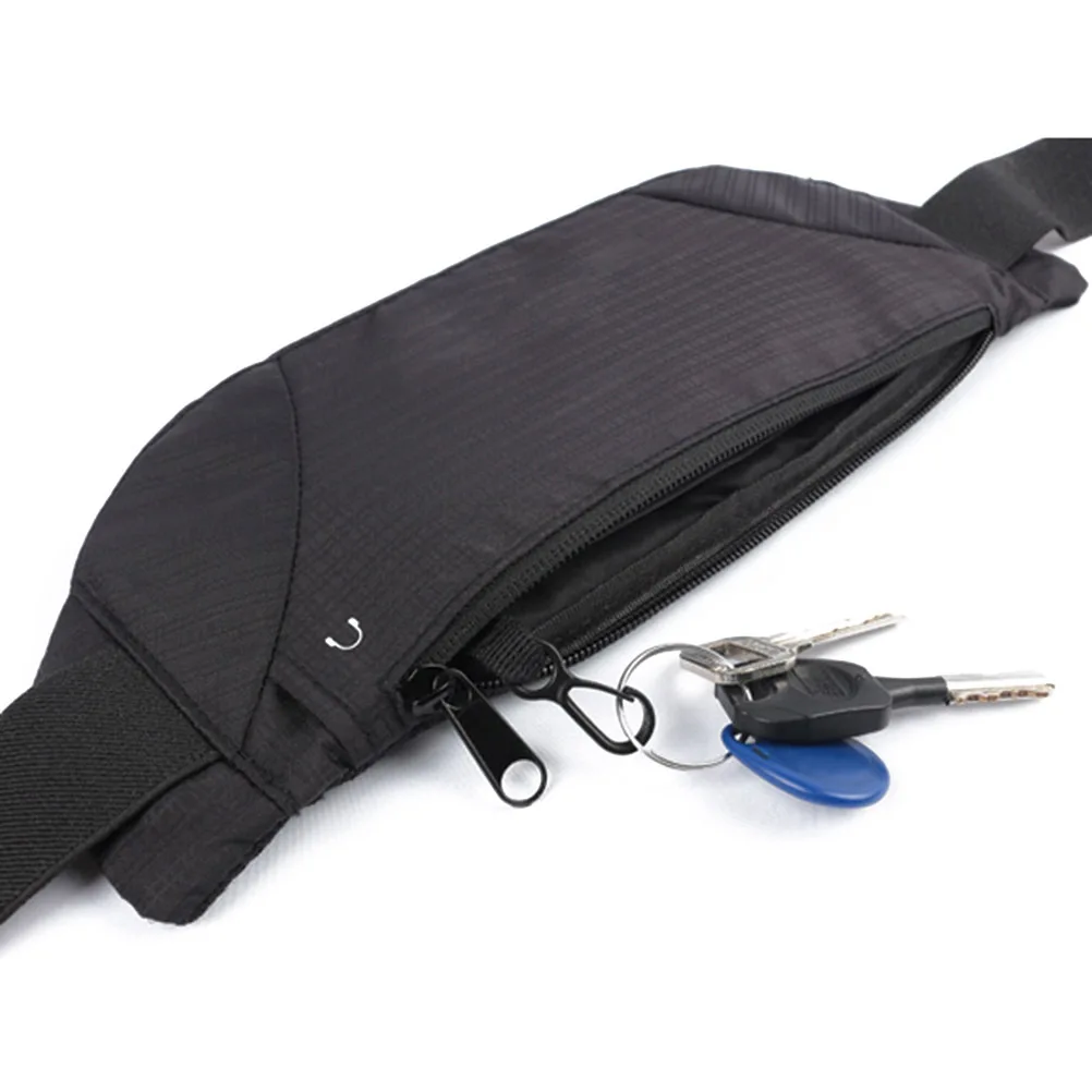 

Sports Lightweight Waterproof Waist Pack Black Running Hiking Riding Pocket Mobile Phone Pouch Smartphones Running Pocket