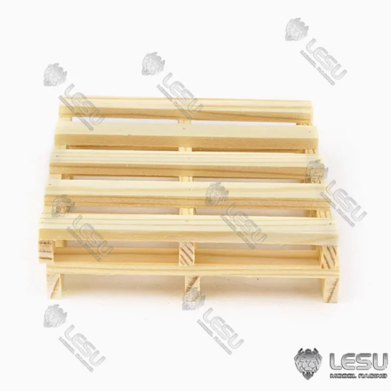 

LESU Wooden Pallet 1Pc Accessories for 1/14 Hydraulic Linder RC Forklift Tamiyaya Remote Control Tractor Truck Trailer Th16512