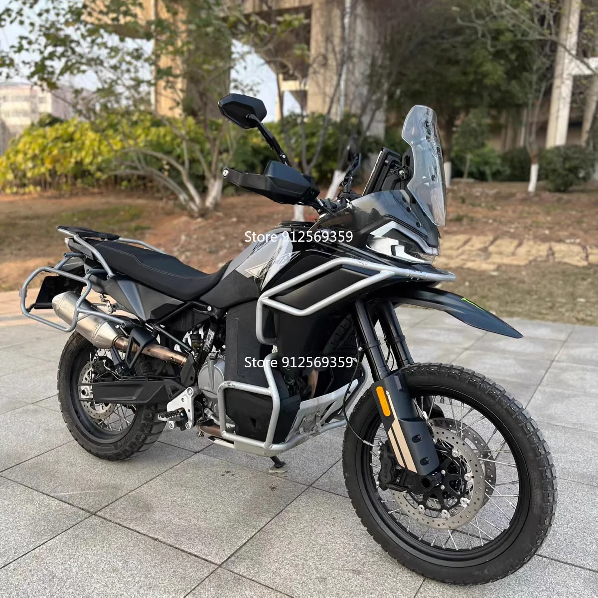 For CFMOTO 800MT-X 800MTX 2024 2025 26 Motorcycle Highway Engine Guard Crash Bar Frame Stunt Cage Bumper Fairing Protector Bars