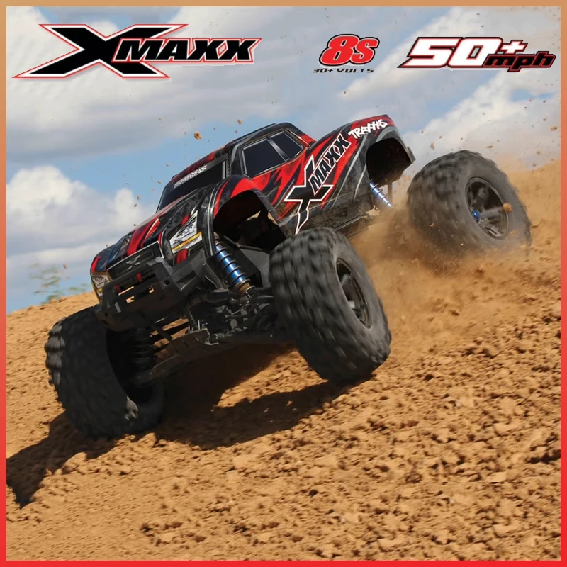 TRAXXAS RC Car 77096/86 Monster Truck X-Maxx 1/5 8S 4WD Бесщеточный высокоскоростной радиоуправляемый модель монстра, подарок для радиоуправляемых энтузиастов